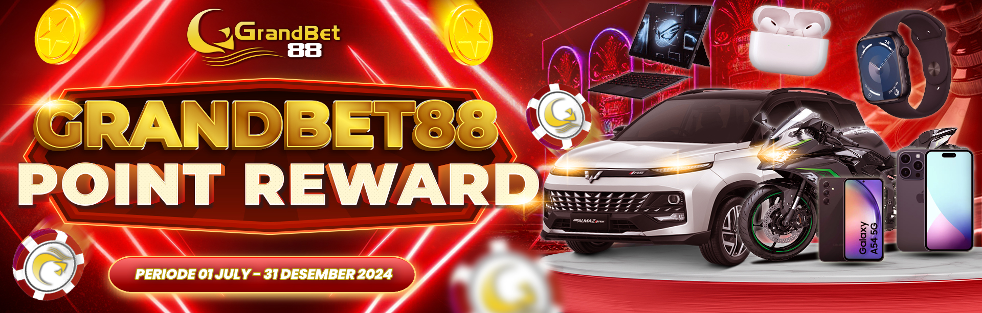 GRANDBET88 POINT REWARD