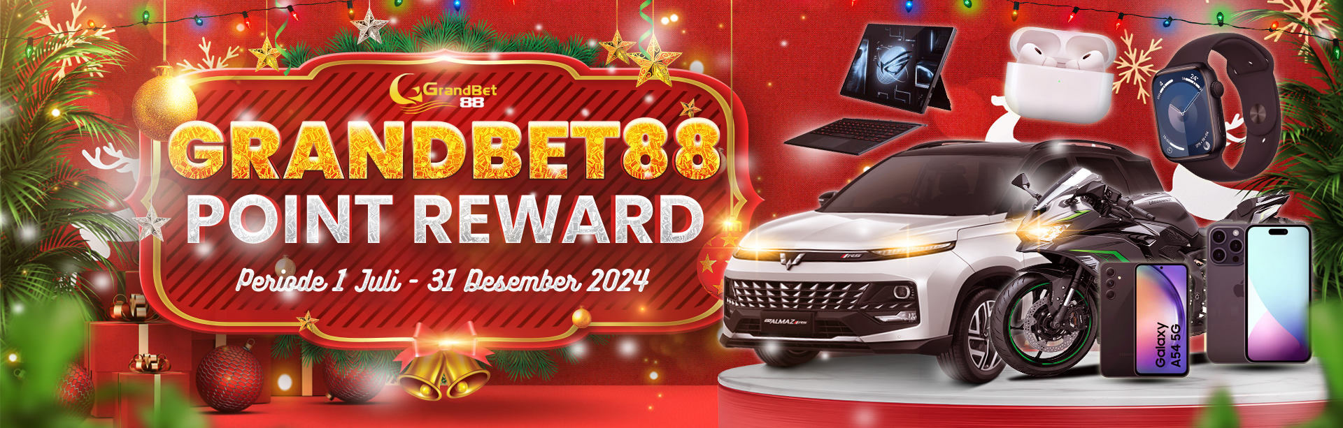 GRANDBET88 POINT REWARD