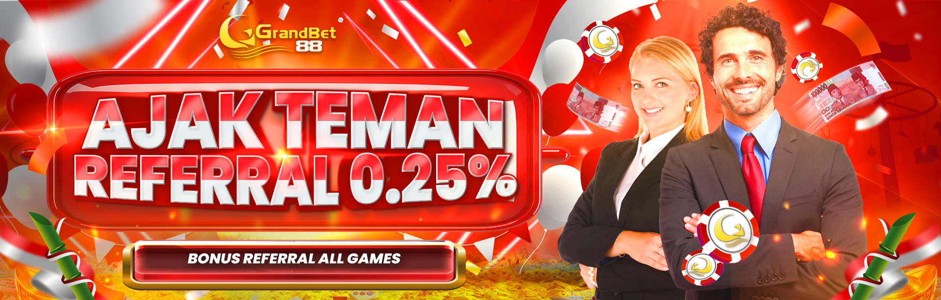 BONUS REFFERAL 0.25%