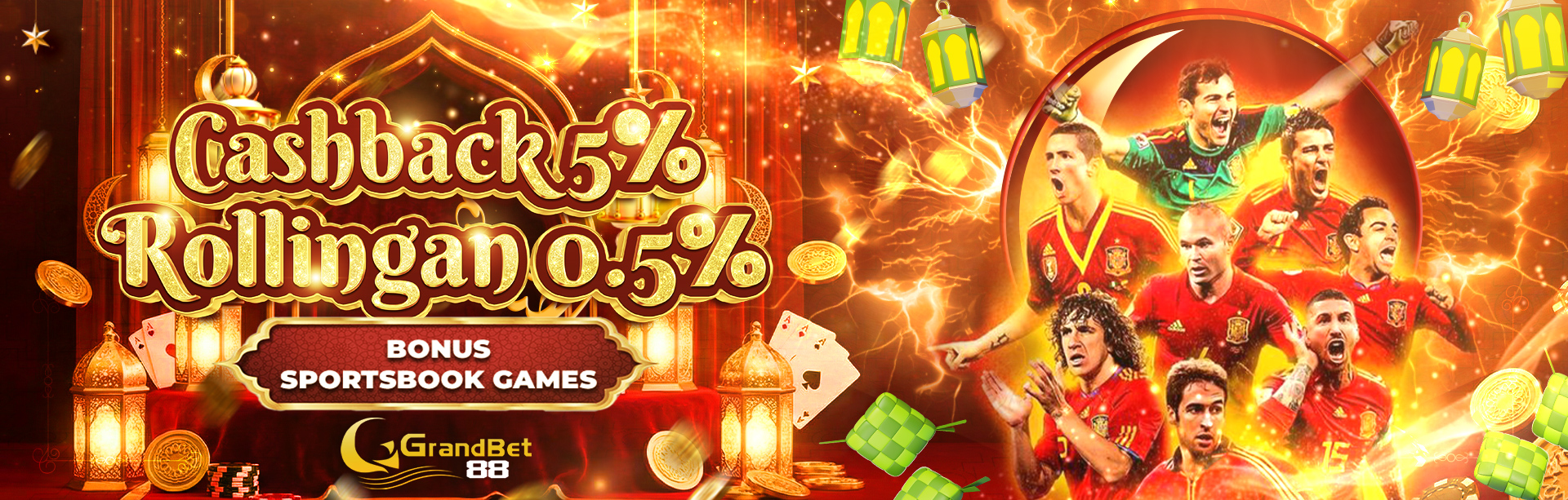 Sportsbook Duo Cashback + Rollingan