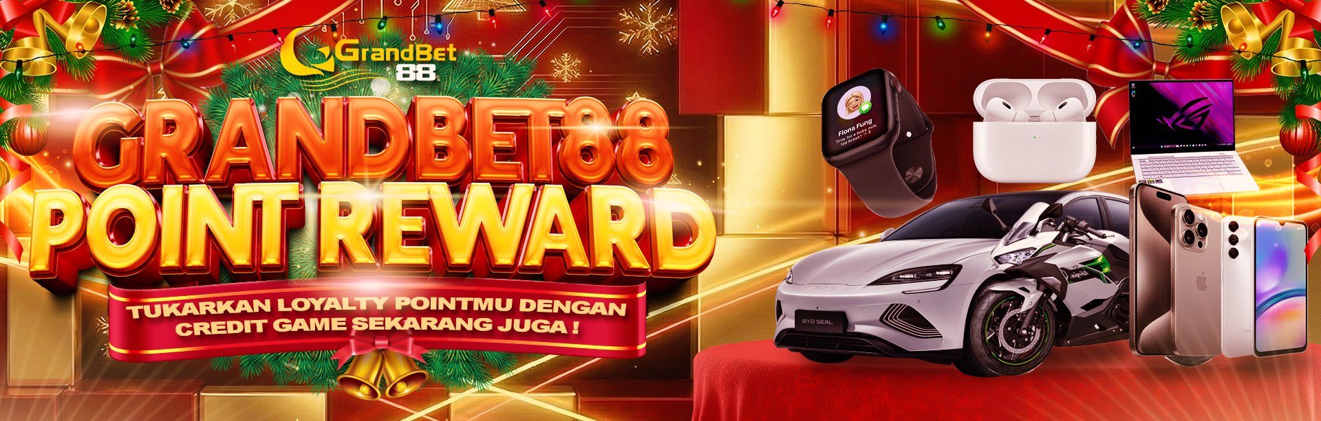 GRANDBET88 POINT REWARD