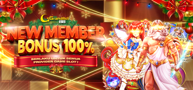 BONUS NEW MEMBER SLOTS 100%