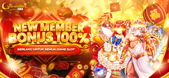 BONUS NEW MEMBER SLOTS 100%