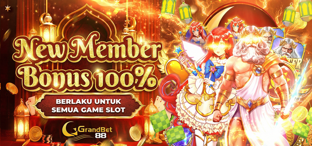 BONUS NEW MEMBER SLOTS 100%