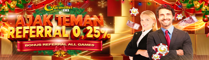 BONUS REFERRAL 0.25 SEMUA GAMES