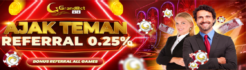 BONUS REFERRAL 0.25 SEMUA GAMES