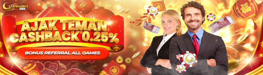 BONUS REFERRAL 0.25 SEMUA GAMES