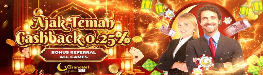 BONUS REFERRAL 0.25 SEMUA GAMES